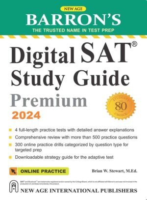 Barrons Digital SAT Study Guide Premium 2024 Edition by Brian W Stewart