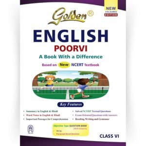 Golden Class 6 Poorvi English Reference Book for new edtion NCERT