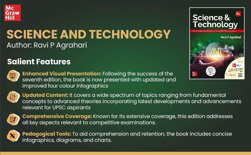 science and technology for upsc science and technology telugu academy rrr publications