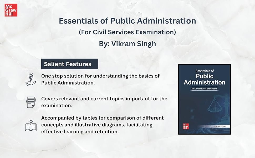 Public Administration for UPSC book